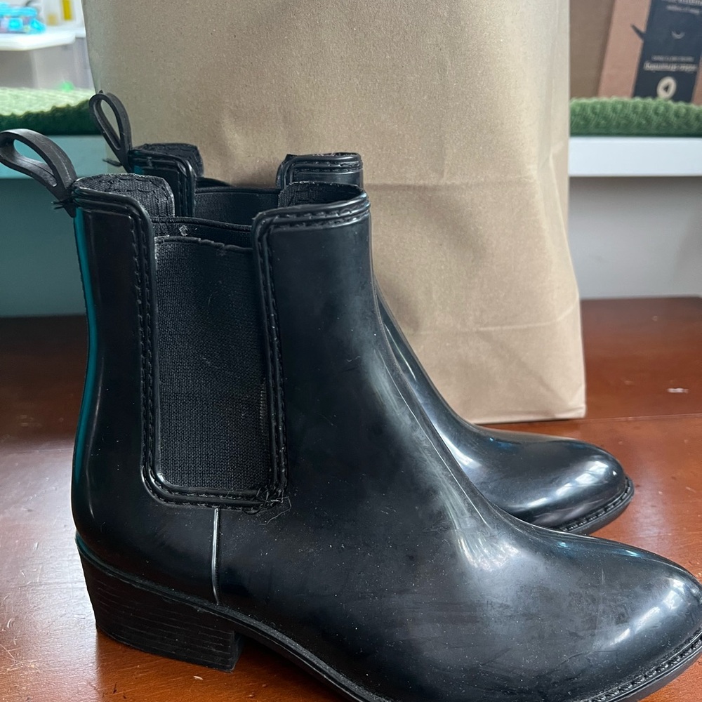 JEFFREY CAMPBELL STORMY RAIN BOOT